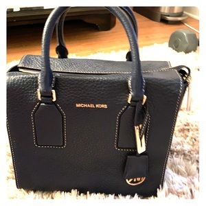 Michael Kors Navy Blue Purse